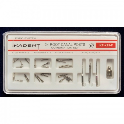 Штифты титановые Ikadent IKT-X15-F (набор)