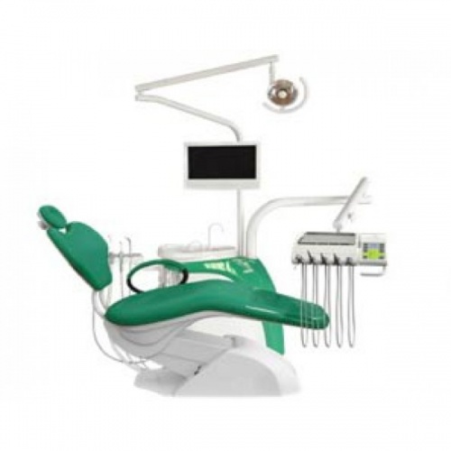 Chiromega 654 Solo - стоматологическая установка с креслом и 3-мя инструментами