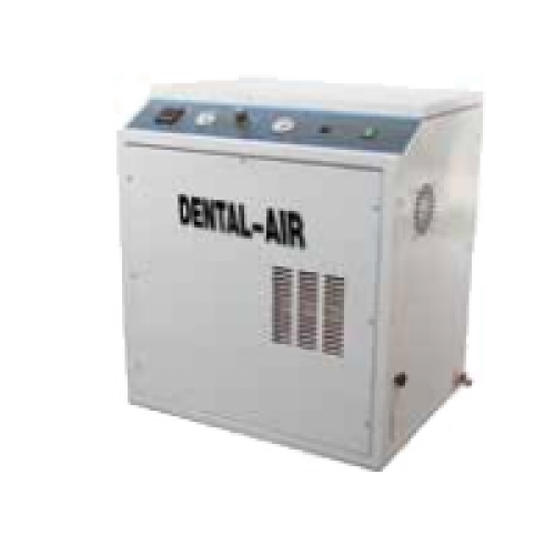 Dental Air 3/24/379 - безмасляный воздушный компрессор с кожухом, с осушителем (200 л/мин) на 3 установки