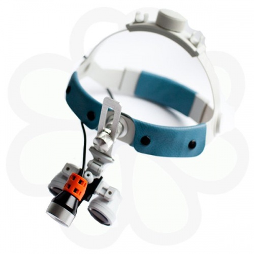 Kruder Forte 2.5х/3x/3.5x - бинокулярные лупы на шлеме